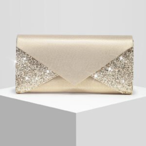 New Women's Sequin Evening Clutch Crossbody Bag