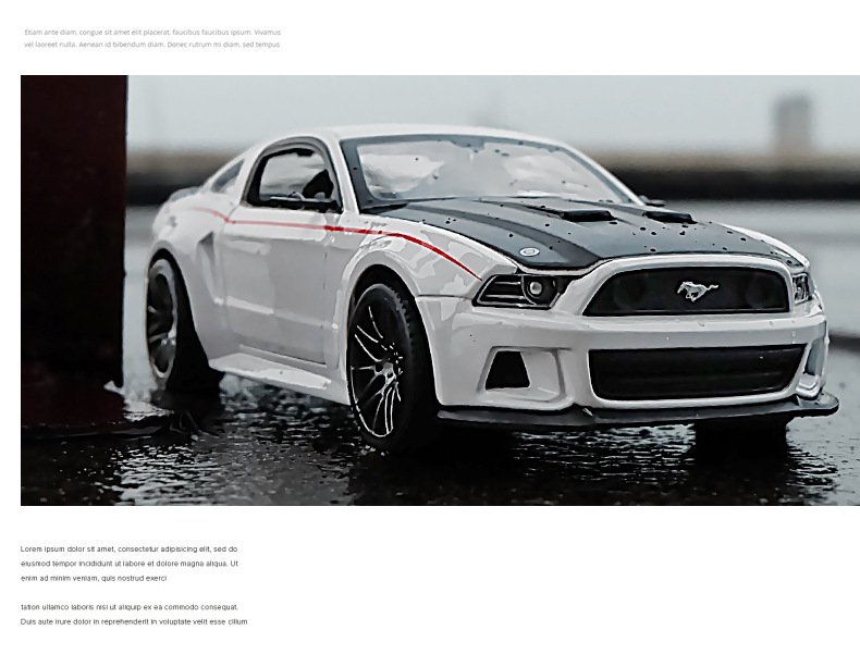 Meritor Figure Ford Mustang Gt Car Model Original Simulation Alloy Supercar Toy Car Model Decoration - Image 5