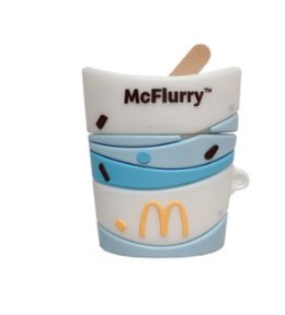 Compatible with Apple, Suitable For Apple Airpods GenerationPro3 Generation Wireless Bluetooth Headset Protective Shell Pearl Milk Tea Cup - Image 2