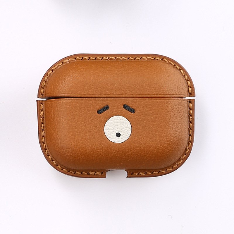 Compatible with Apple, Compatible with Apple , Apple 3rd Generation Creative Earphone Shell Leather Fashion And Exquisite - Image 3