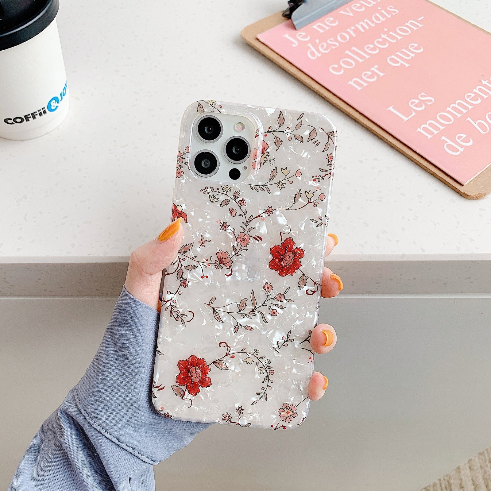 Compatible With , Leopard Flower Printed Case Transparent Soft Case 12 11 Pro Max 7 8 Plus SE X X - Image 5
