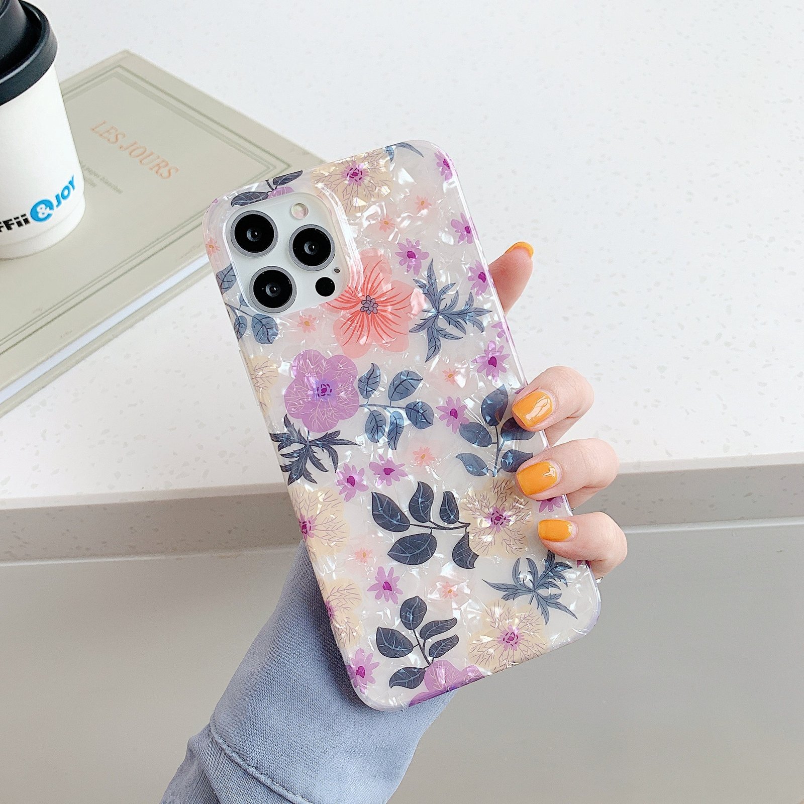 Compatible With , Leopard Flower Printed Case Transparent Soft Case 12 11 Pro Max 7 8 Plus SE X X - Image 3