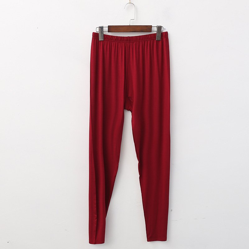Women's Thin Plus-sized Plus-sized Women's Single-piece Middle-aged And Elderly Stretch Long Johns - Image 3