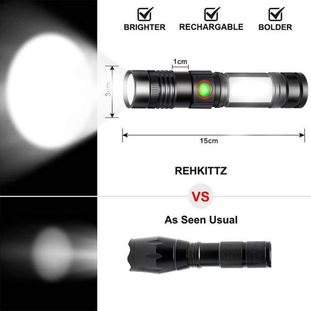 Outdoor Mini Zoom Portable Magnetic Flashlight - Image 3