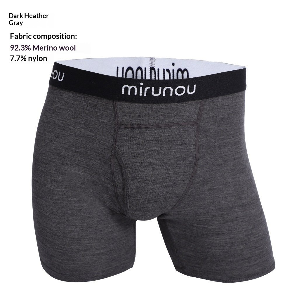 Mens Merino Wool Athletic Boxer Briefs - Image 9