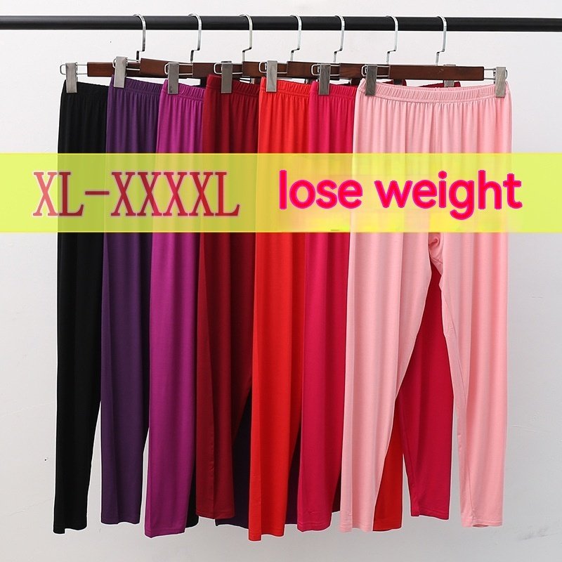 Women's Thin Plus-sized Plus-sized Women's Single-piece Middle-aged And Elderly Stretch Long Johns - Image 2