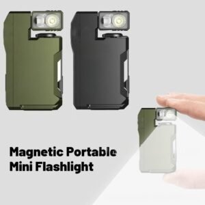 Rechargeable EDC Flashlight 400-lumen EDC Light Portable Mini Flashlight