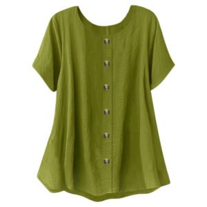 Loose Slimming Single-row Button Cardigan