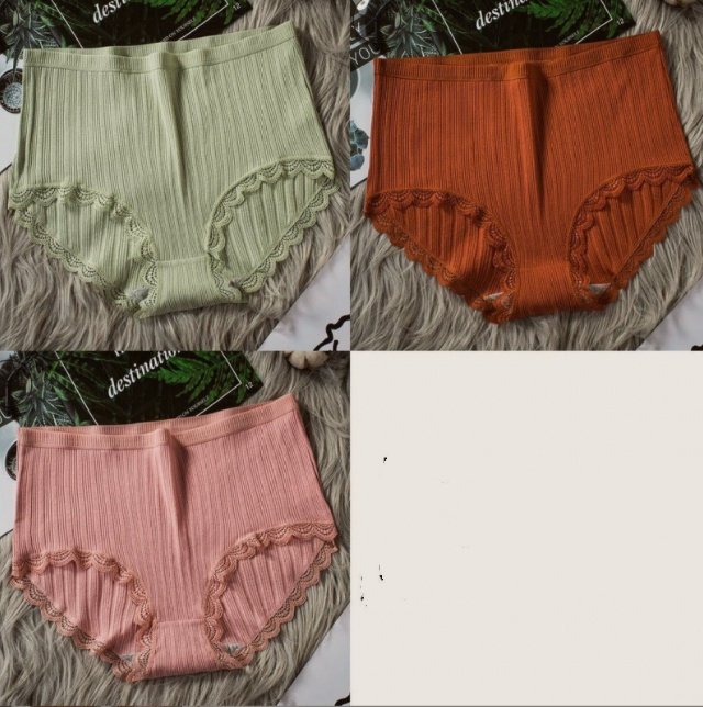 Women High Waist Breathable Cotton Underwear - Image 4