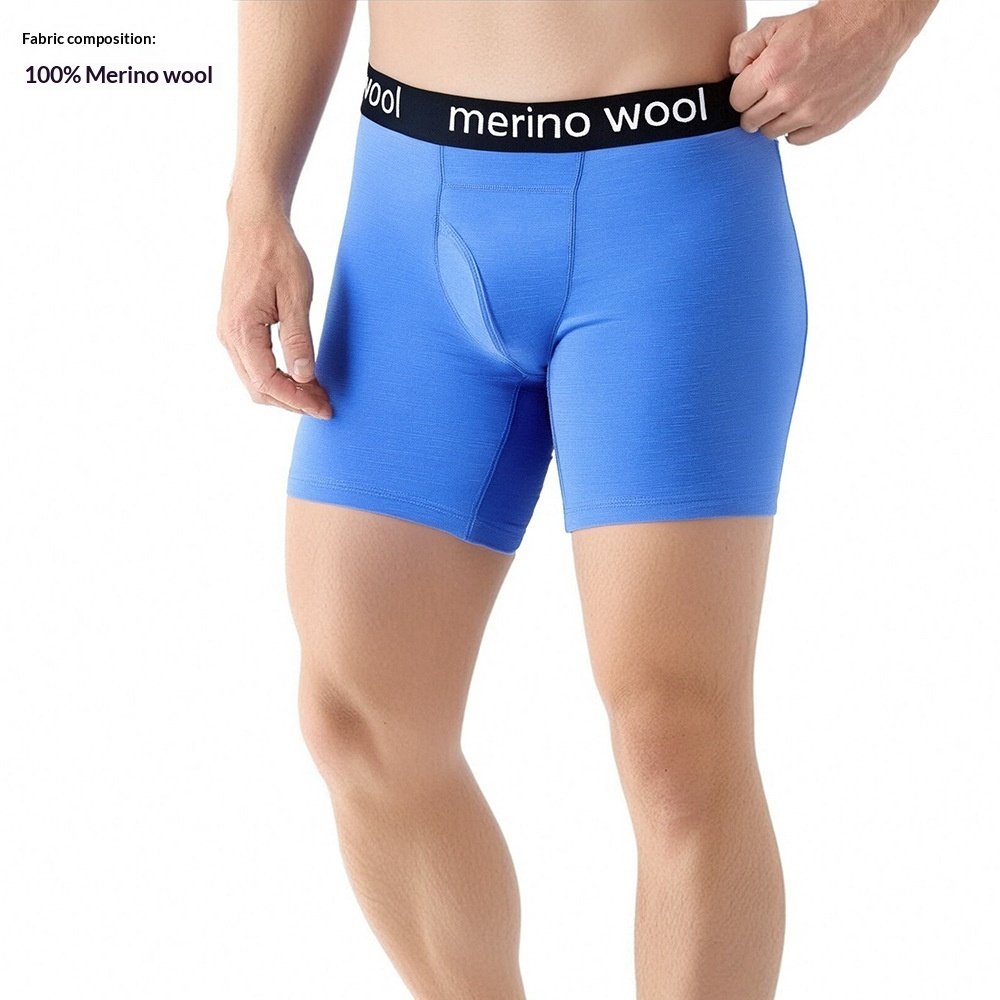 Mens Merino Wool Athletic Boxer Briefs - Image 7