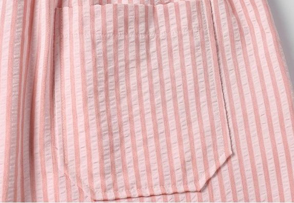 Striped Dachshund Casual Shorts For Men - Image 6