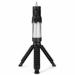 Rechargeable Magnetic Battery Display Type C Mosquito Repellent Lamp W8122 Black LED Safety Light OEM
