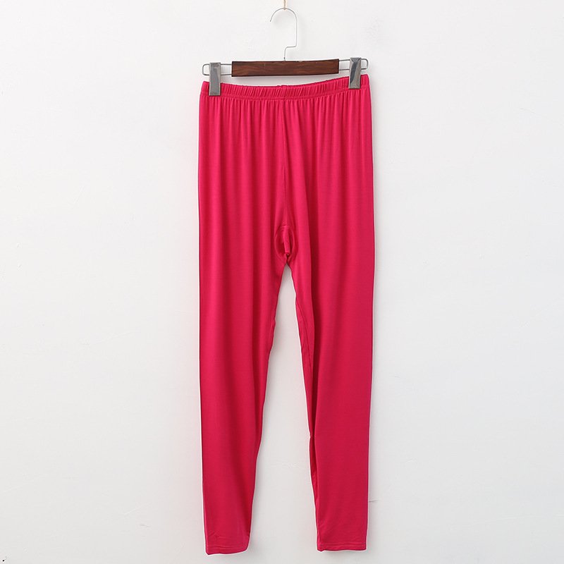 Women's Thin Plus-sized Plus-sized Women's Single-piece Middle-aged And Elderly Stretch Long Johns - Image 5
