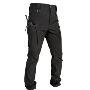 Spring And Autumn Outdoor Tactical Pants, Lightweight Breathable Military Camouflage Work Pants With Multiple Pockets, Slim Fit Elastic Waterproof Training Pants.e Product Does Not Come With A Belt.