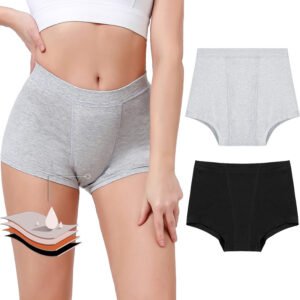European And American Ladies Four-layer Leak-proof Boxer Physiological Underwear