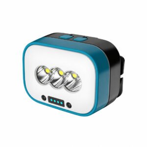 Rechargeable Motion Sensor Magnetic Battery Display LED Headlamp W666 2 Black For Camping Hiking Work